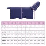 vidaXL Plášť pre kone Námornícka modrá Polyester – Obrázok 9