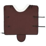 vidaXL Plášť pre kone Plná tmavohnedá 85 cm Polárna fleece – Obrázok 6