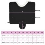 vidaXL Plášť pre kone Čierna 85 cm Polárna fleece – Obrázok 10