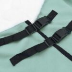 vidaXL Plášť pre kone Plná tmavozelená 85 cm Polárna fleece – Obrázok 8