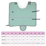 vidaXL Plášť pre kone Plná tmavozelená 95 cm Polárna fleece – Obrázok 10