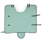 vidaXL Plášť pre kone Plná tmavozelená 95 cm Polárna fleece – Obrázok 6