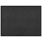 vidaXL Rohož Antracit 60 x 40 x 1.2 cm Teddy látka – Obrázok 2