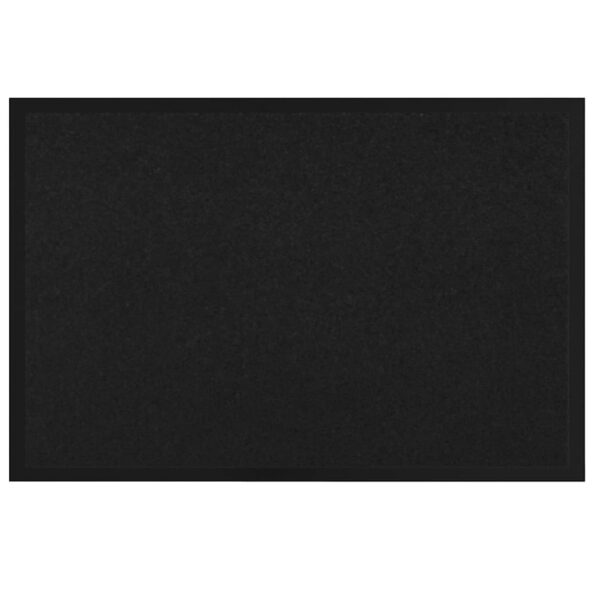 vidaXL Rohož Čierna 80 x 120 cm Teddy látka – Obrázok 2