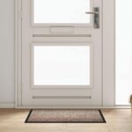 vidaXL Rohož Béžová 60 x 80 cm Teddy látka