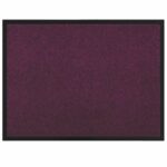 vidaXL Rohož Bordová 60 x 40 x 1.2 cm Teddy látka – Obrázok 2