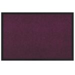 vidaXL Rohož Bordová 80 x 120 cm Teddy látka – Obrázok 2