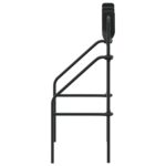 vidaXL Terč na streľbu Čierna 40 x 34 x 53 cm Oceľ – Obrázok 5