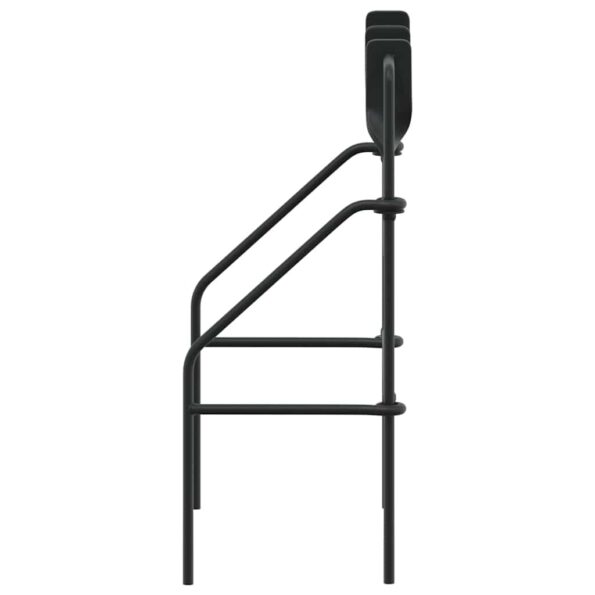 vidaXL Terč na streľbu Čierna 40 x 34 x 53 cm Oceľ – Obrázok 5