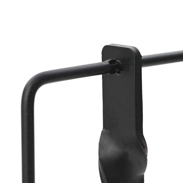 vidaXL Terč na streľbu Čierna 40 x 34 x 53 cm Oceľ – Obrázok 7