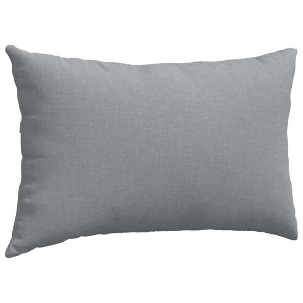 vidaXL Vankúše na pohovku 2 pcs Svetlosivá 50 x 30 cm látka – Obrázok 5