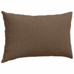 vidaXL Vankúše na pohovku 2 pcs Hnedá 50 x 30 cm látka – Obrázok 5