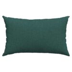 vidaXL Vankúše na pohovku Tmavozelená – Obrázok 6