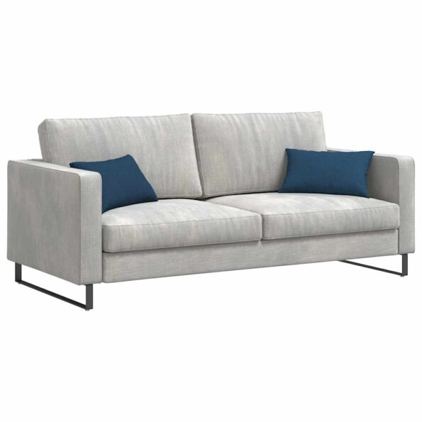 vidaXL Vankúše na pohovku 2 pcs Modrá 50 x 30 cm látka – Obrázok 3