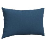vidaXL Vankúše na pohovku 2 pcs Modrá 50 x 30 cm látka – Obrázok 5
