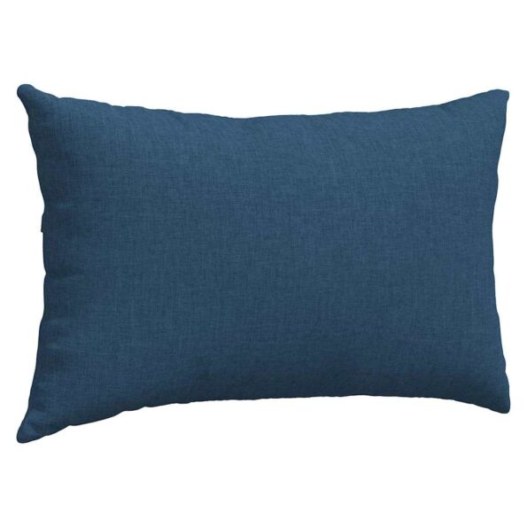 vidaXL Vankúše na pohovku 2 pcs Modrá 50 x 30 cm látka – Obrázok 5