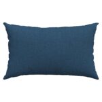 vidaXL Vankúše na pohovku 2 pcs Modrá 50 x 30 cm látka – Obrázok 6