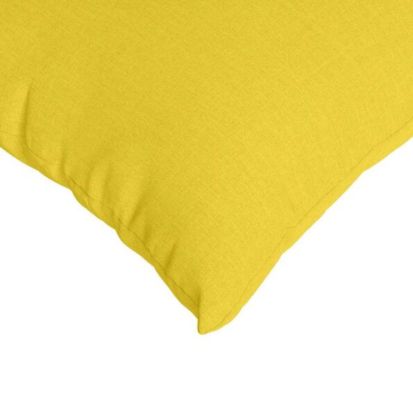 vidaXL Vankúše na pohovku 2 pcs Svetložltá 50 x 30 cm látka – Obrázok 7