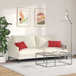 vidaXL Vankúše na pohovku Červená – Obrázok 4