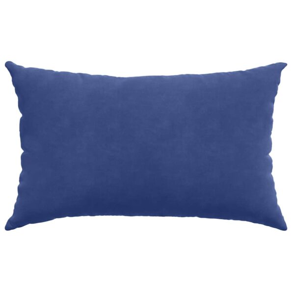 vidaXL Vankúše na pohovku 2 pcs Policajná modrá 50 x 30 cm – Obrázok 6