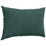 vidaXL Vankúše na pohovku 2 pcs Tmavozelená 60 x 40 cm – Obrázok 5