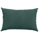 vidaXL Vankúše na pohovku 2 pcs Tmavozelená 60 x 40 cm – Obrázok 6