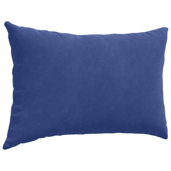 vidaXL Vankúše na pohovku 2 pcs Policajná modrá 60 x 40 cm – Obrázok 5