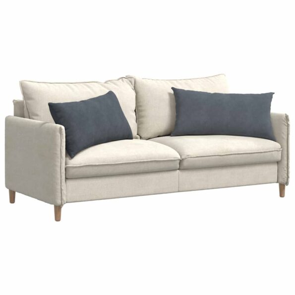 vidaXL Vankúše na pohovku 2 pcs Tmavo šedá 80 x 40 cm – Obrázok 3