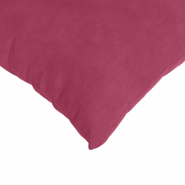 vidaXL Vankúše na pohovku 2 pcs Víno červené 80 x 40 cm – Obrázok 7