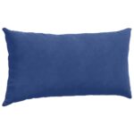vidaXL Vankúše na pohovku 2 pcs Policajná modrá 80 x 40 cm – Obrázok 5