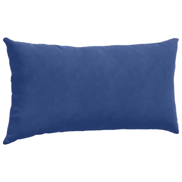 vidaXL Vankúše na pohovku 2 pcs Policajná modrá 80 x 40 cm – Obrázok 5