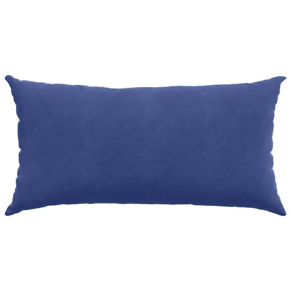 vidaXL Vankúše na pohovku 2 pcs Policajná modrá 80 x 40 cm – Obrázok 6