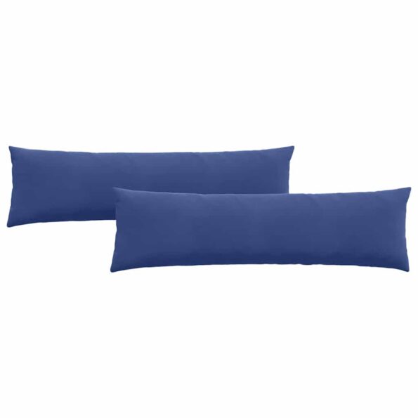 vidaXL Vankúše na pohovku 2 pcs Policajná modrá 145 x 40 cm – Obrázok 2