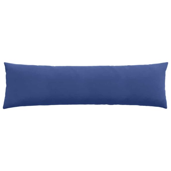vidaXL Vankúše na pohovku 2 pcs Policajná modrá 145 x 40 cm – Obrázok 6