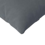 vidaXL Vankúše na pohovku 2 pcs Tmavo šedá 200 x 40 cm – Obrázok 7