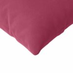 vidaXL Vankúše na pohovku 2 pcs Víno červené 200 x 40 cm – Obrázok 7