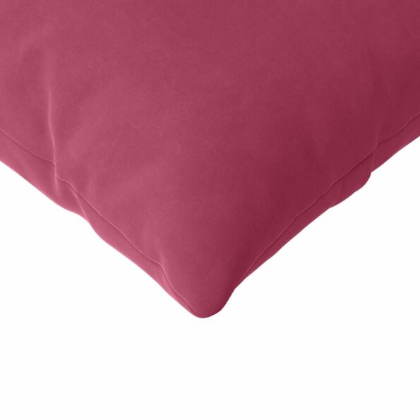 vidaXL Vankúše na pohovku 2 pcs Víno červené 200 x 40 cm – Obrázok 7