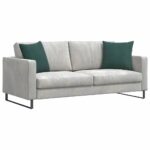 vidaXL Vankúše na pohovku 2 pcs Tmavozelená 45 x 45 cm – Obrázok 3