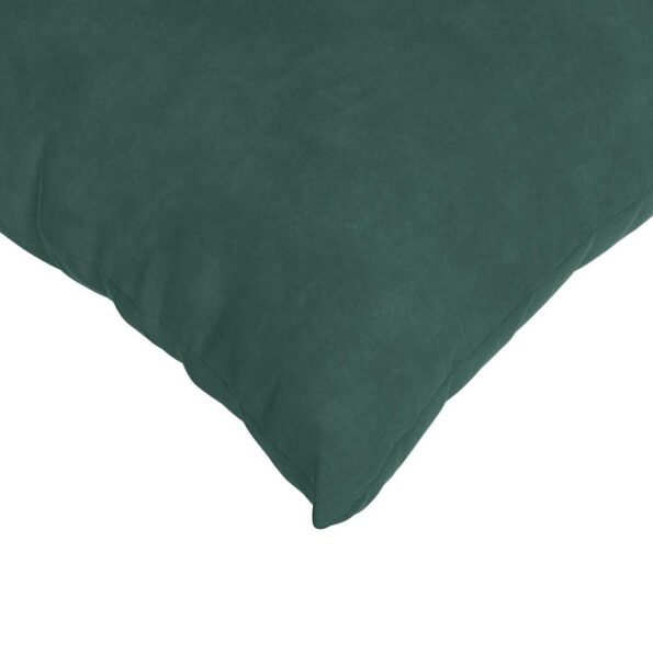 vidaXL Vankúše na pohovku 2 pcs Tmavozelená 45 x 45 cm – Obrázok 7