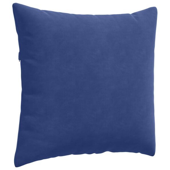 vidaXL Vankúše na pohovku 2 pcs Policajná modrá 45 x 45 cm – Obrázok 5