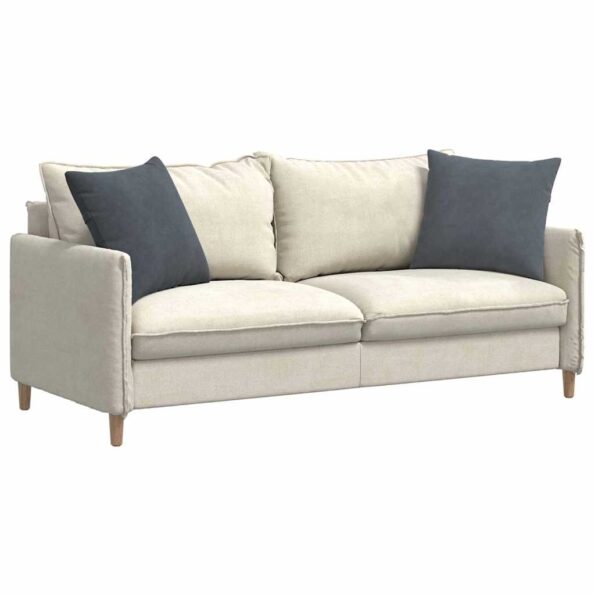 vidaXL Vankúše na pohovku 2 pcs Tmavo šedá 50 x 50 cm – Obrázok 3