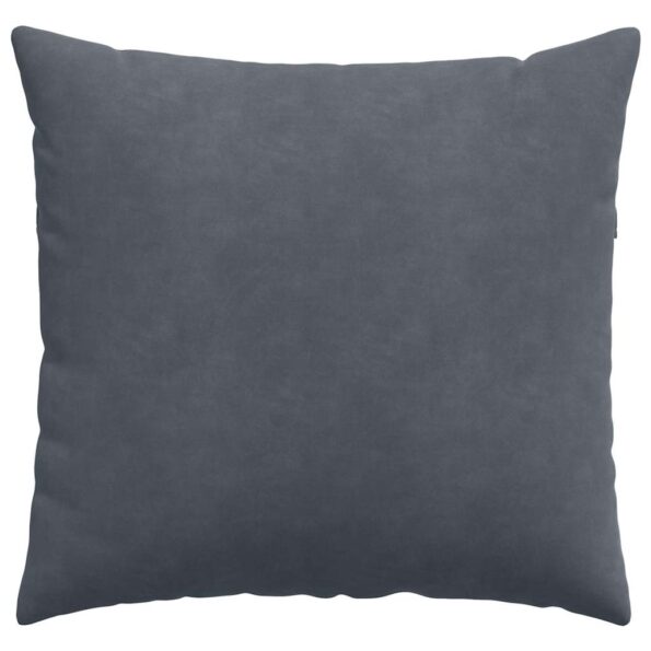 vidaXL Vankúše na pohovku 2 pcs Tmavo šedá 50 x 50 cm – Obrázok 6