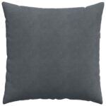 vidaXL Vankúše na pohovku 2 pcs Tmavo šedá 60 x 60 cm – Obrázok 6