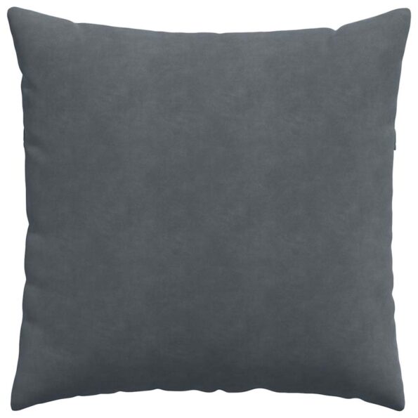 vidaXL Vankúše na pohovku 2 pcs Tmavo šedá 60 x 60 cm – Obrázok 6