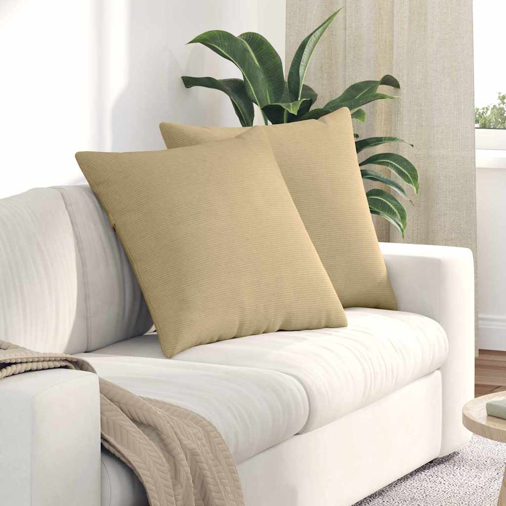 42014036_1.jpg vidaXL Vankúše na pohovku 2 pcs Šedá zelená 60 x 60 cm – Obrázok 1