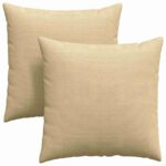 vidaXL Vankúše na pohovku 2 pcs Šedá zelená 60 x 60 cm – Obrázok 2