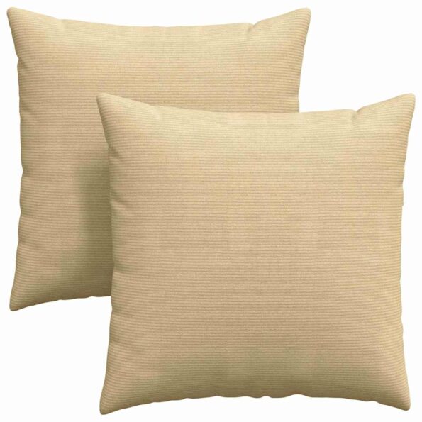 vidaXL Vankúše na pohovku 2 pcs Šedá zelená 60 x 60 cm – Obrázok 2