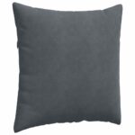 vidaXL Vankúše na pohovku 2 pcs Tmavo šedá 80 x 80 cm – Obrázok 5