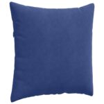 vidaXL Vankúše na pohovku 2 pcs Policajná modrá 80 x 80 cm – Obrázok 5