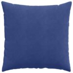 vidaXL Vankúše na pohovku 2 pcs Policajná modrá 80 x 80 cm – Obrázok 6